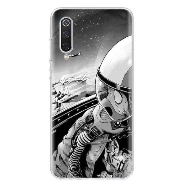 Coque One Punch Man Xiaomi Saitama Astronaute - Redmi Note 8