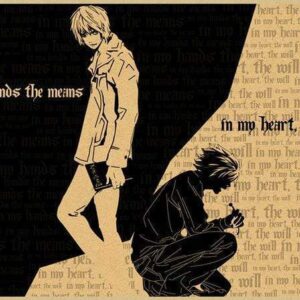 Poster Death Note In My Hands The Means In My Heart The Will