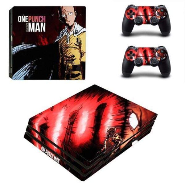 Sticker PS4 One Punch Man
