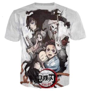 T-Shirt Demon Slayer Kimetsu No Yaiba - L