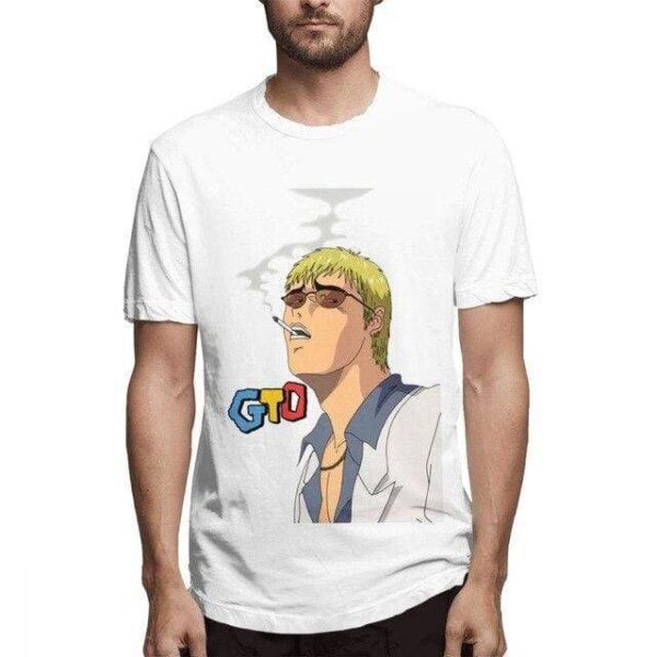 T-Shirt GTO Great Teacher Onizuka - Blanc / M