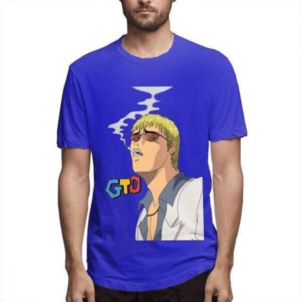T-Shirt GTO Great Teacher Onizuka - Bleu / M