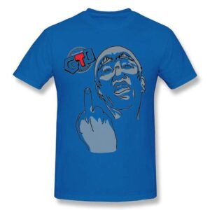 T-Shirt GTO Onizuka Doigt D’Honneur - Bleu / XL