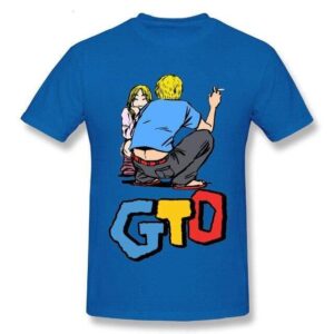 T-Shirt GTO Onizuka Gto - Bleu / XXL