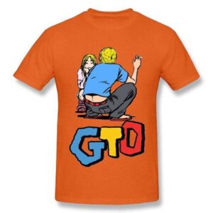 T-Shirt GTO Onizuka Gto - Orange / XXXL