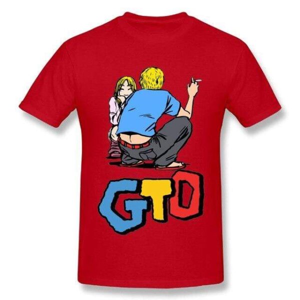 T-Shirt GTO Onizuka Gto - Rouge / XXL