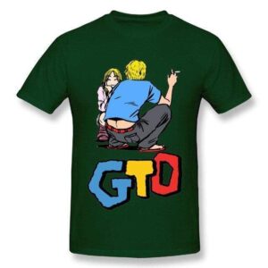 T-Shirt GTO Onizuka Gto - Vert Foncé / XXL