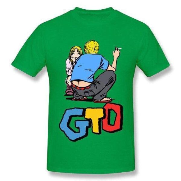 T-Shirt GTO Onizuka Gto - Vert / XXL