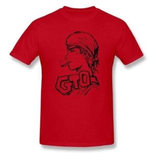 T-Shirt GTO Young Onizuka - Rouge / 3XL