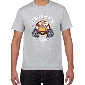 T-Shirt One Punch Man Gym - Gris / XS