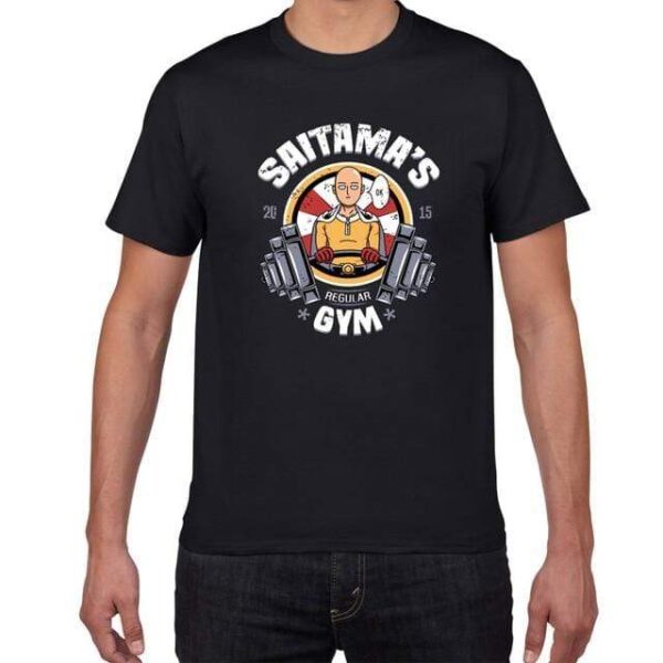 T-Shirt One Punch Man Gym - Noir / XS