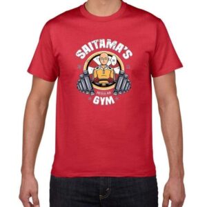 T-Shirt One Punch Man Gym - Rouge / XS