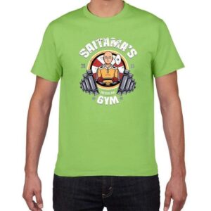 T-Shirt One Punch Man Gym - Vert / XS