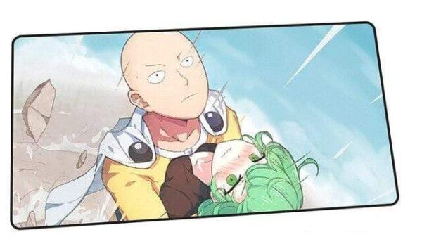 Tapis De Souris One Punch Man Saitama Le Plus Fort -