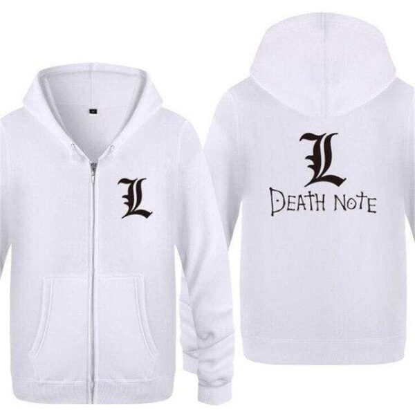Veste Death Note Icons - Blanc / XL