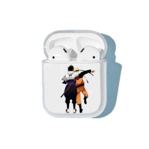 Coque Airpods Naruto et Sasuke