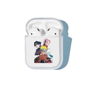 Coque Airpods Naruto Sasuke et Sakura